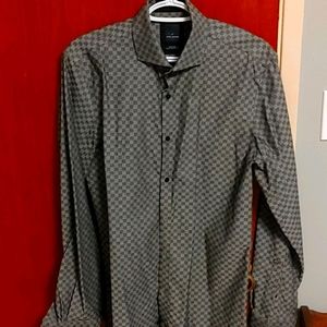 Checkered dress shirt